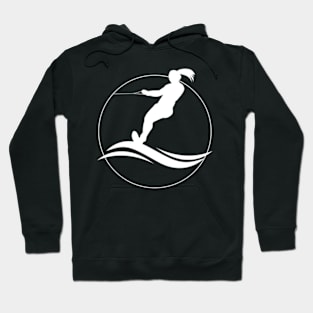 Eat Sleep Water Ski Waterski Waterskiing Skiing Waves Boat Hoodie